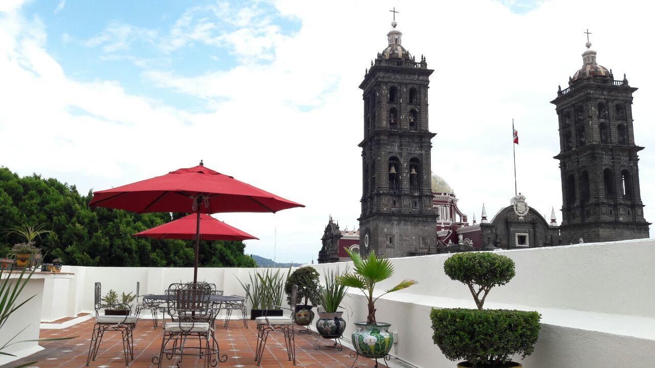 Hotel Santiago Puebla Exterior foto